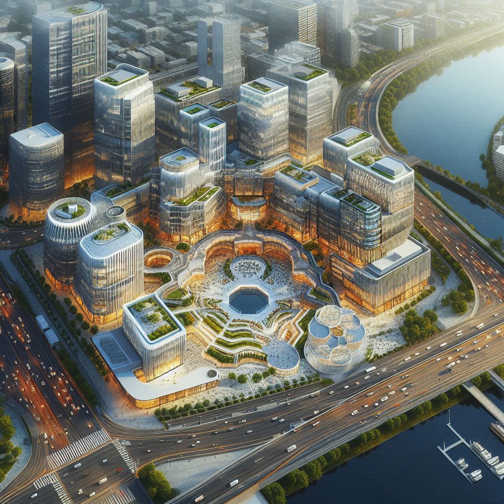 杭州寰宇天下：融入城市空间发展策略的标志性写字楼布局文章配图